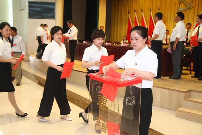慶祝建黨99周年——安徽中醫(yī)藥高等?？茖W校黨代會勝利閉幕(圖9)