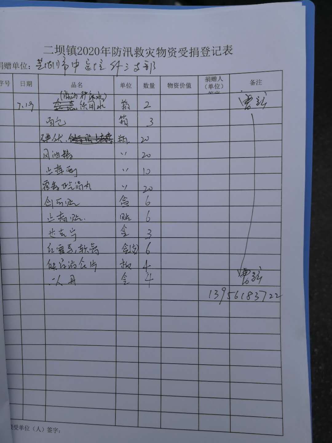 慰問抗洪搶險(xiǎn)軍民   支部志愿服務(wù)在行動(圖2)
