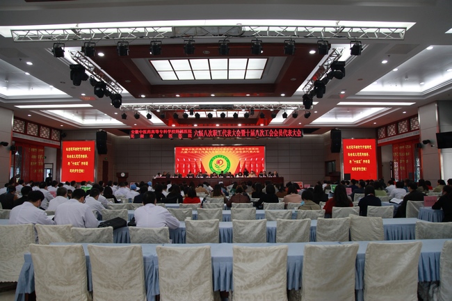 我院六屆八次職工代表大會暨十屆八次工會會員代表大會隆重開幕(圖1)