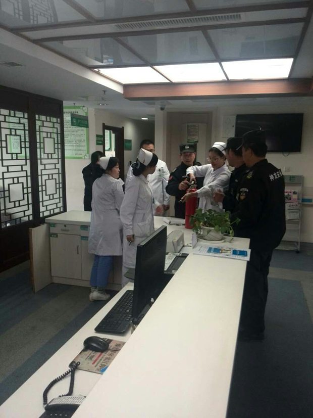 “鑄安”行動、百日攻堅——醫(yī)院消防安全培訓(圖1)