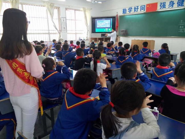 手衛(wèi)生主題活動(dòng)走進(jìn)安徽師范大學(xué)附屬小學(xué)(圖1)