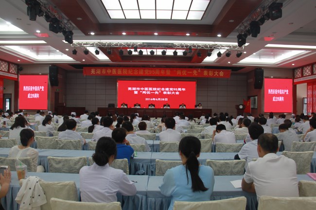 我院舉行紀(jì)念建黨95周年暨“兩優(yōu)一先”表彰大會(huì)(圖1)