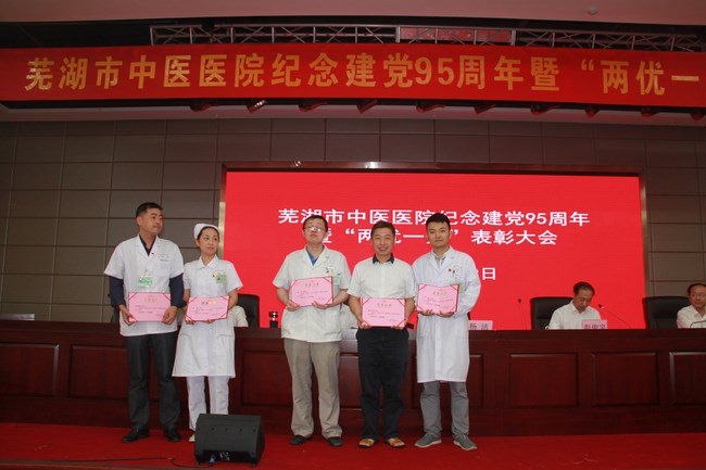 我院舉行紀(jì)念建黨95周年暨“兩優(yōu)一先”表彰大會(huì)(圖6)