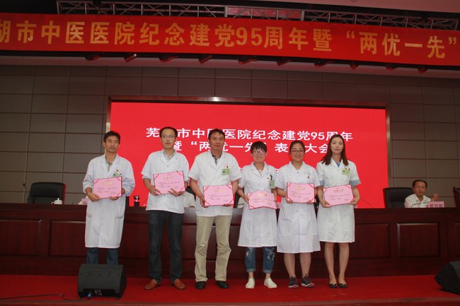 我院舉行紀(jì)念建黨95周年暨“兩優(yōu)一先”表彰大會(huì)(圖7)