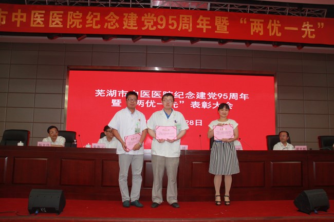 我院舉行紀(jì)念建黨95周年暨“兩優(yōu)一先”表彰大會(huì)(圖13)