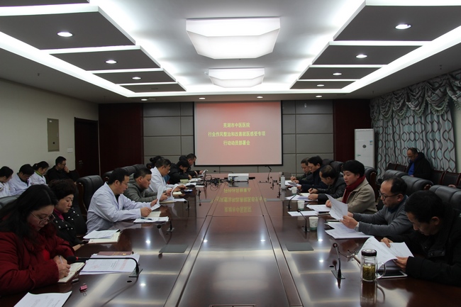 我院召開行業(yè)作風(fēng)整治和改善就醫(yī)感受專項(xiàng)行動(dòng)部署會(huì)(圖1)