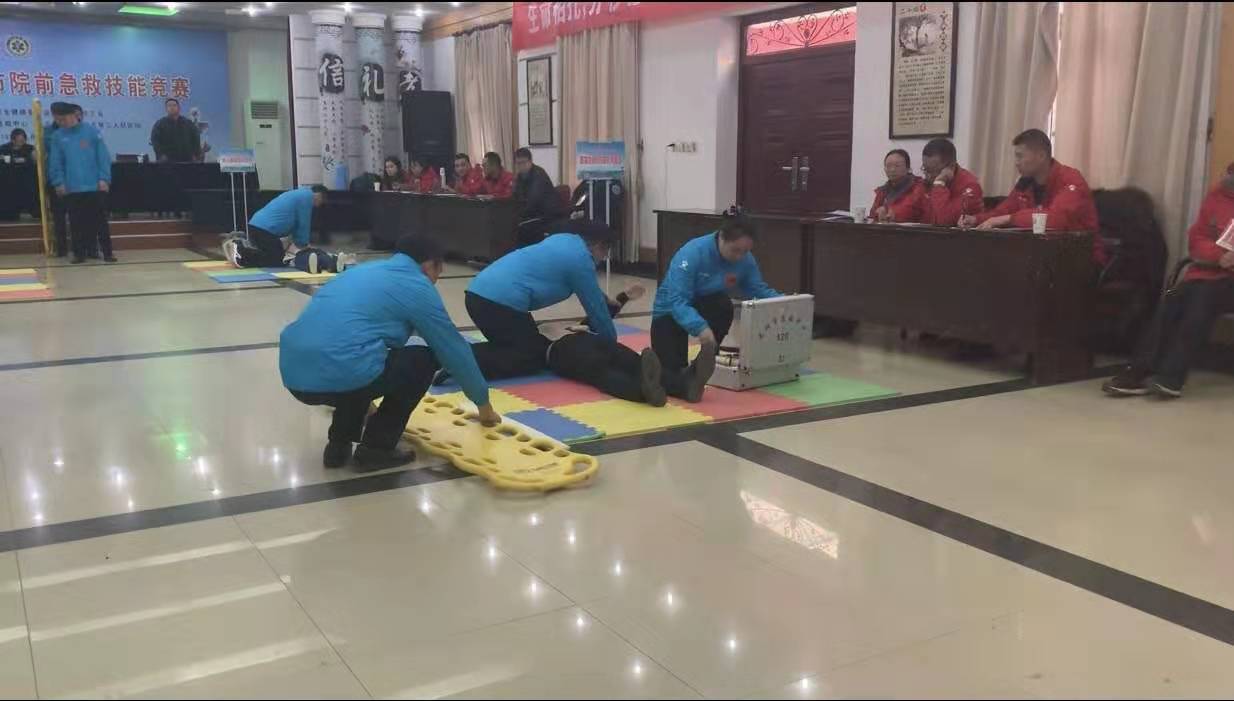 急診科團隊在2019蕪湖市院前急救技能競賽中喜獲佳績(圖1)