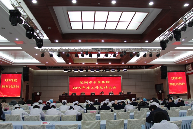 我院召開2019年度醫(yī)院工作總結(jié)大會(huì)(圖1)