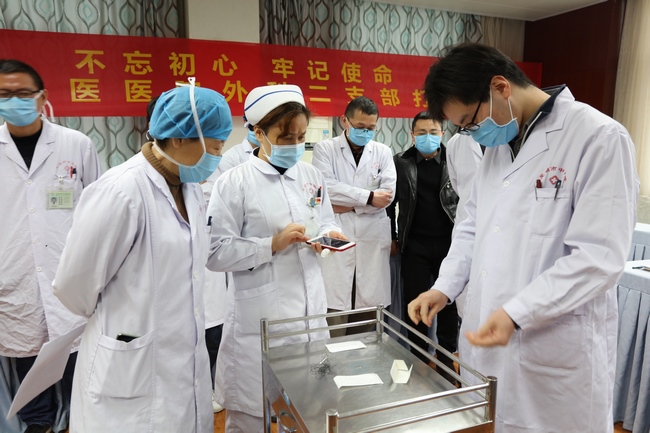 “不忘初心，牢記使命” ——外科二支部開展臨床打結(jié)比賽主題黨日活動(圖3)