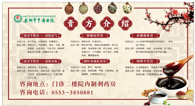中藥“膏”招，招招管用，12款膏方總有一款適合您！(圖2)